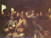 Honore Daumier, Wagen dritter Klasse